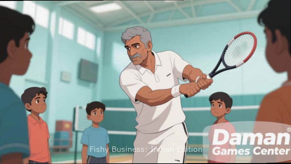 Fishy Business: Indian Edition - Ganges River Fishing Fishy Business: Indian Edition gameplay showing Ganges river fishing scene with traditional boat